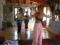 Kumsal teaching in Gokpinar!
