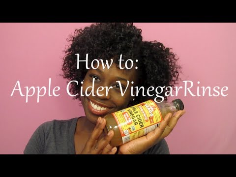 how to apply apple cider vinegar to hair
