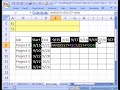 Excel Magic Trick #106: Gantt Chart for Daily Schedule