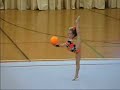 RITMICA CRISTINA LOPEZ PELOTA 2007 RITMICA CRISTINA LOPEZ PELOTA 2007