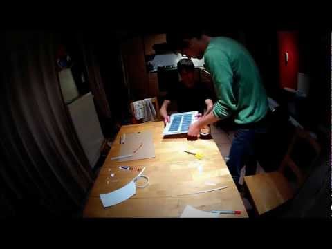 The making of a photovoltaic solarpanel