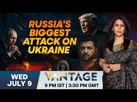 LIVE: Russia Launches Biggest Air Attack on Ukraine Yet | Vantage with Palki Sharma | N18G