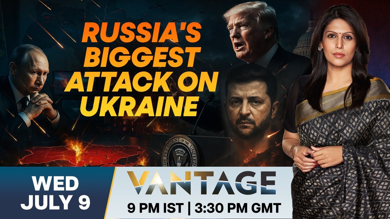 LIVE: Russia Launches Biggest Air Attack on Ukraine Yet | Vantage with Palki Sharma | N18G
