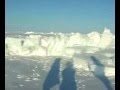 NORTH POLE ICE CRACKING (global warming, Arctic, climate)