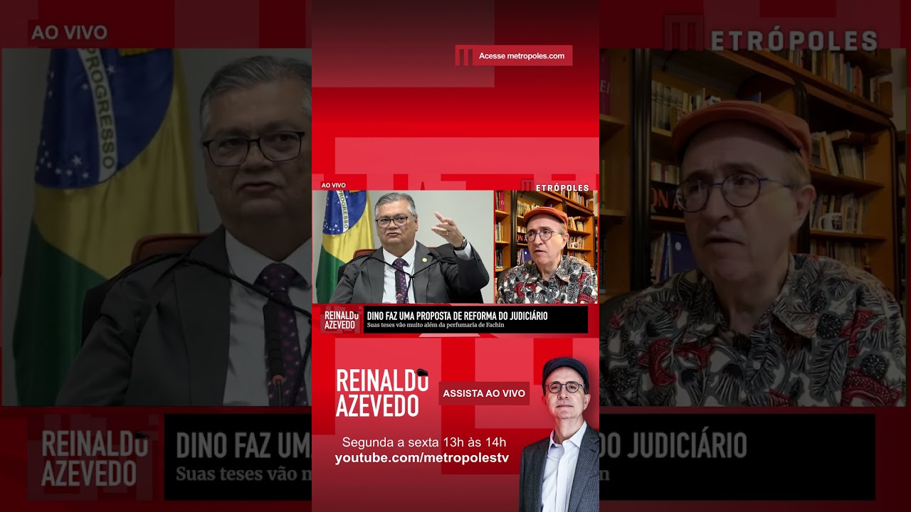 Dino trata a sério reforma do Judiciário