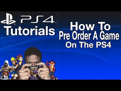 how to pre order ps4
