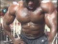 Bodybuilder P.D. Devers training pecs