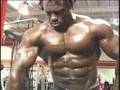 Bodybuilder P.D. Devers training pecs
