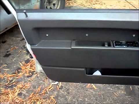 Removing a Door Panel from a Volvo 940