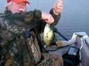 john catches a fish