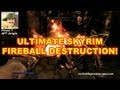 Ultimate Skyrim Fireball Destruction - Action Figure Therapy