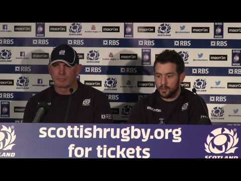 Vern Cotter and Greig Laidlaw - Post Wales