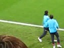 Giovani entrenando