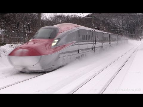e6 - bullet train Akita Shinkansen E6&E3 Series