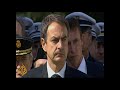 Nicolas Sarkozy, the French president, has vowed to eradicate bases belonging to Eta, the Basque armed separatist organisation, in France. Sarkozy's comments at the funeral of a French policeman killed by a suspected member of the group, which was also attended by Jose Luis Zapatero, the Spanish prime minister. Tim Friend reports. [March 23, 2010]