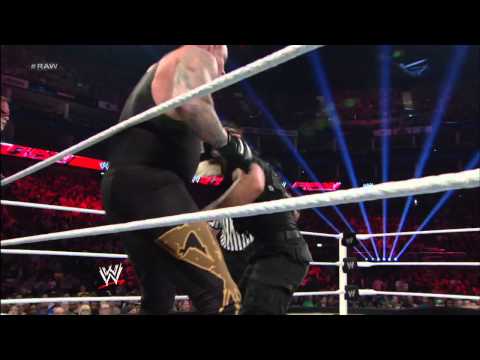 Team Hell No & The Undertaker vs. The Shield: Raw, April 22, 2013