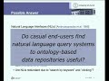 making the semantic web accessible to the casual user