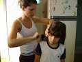 Penteando cabelo