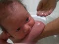 Banho gostoso do Gustavinho
