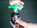 Colorful Flashing Light Black Spider Peg from SourcingMap