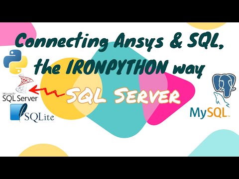Ansys & SQL Server