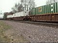 (c) Copyright BNSF2184.UP 7892 and 7753 pull the EB Chicken through Rochelle, IL on November 22, 2008.