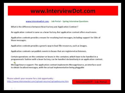 how to define application context in spring