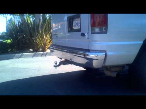 how to install hitch to van