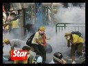 Thai riot police clashes with protesters
