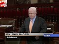 senator john mccain addresses killed iranian women 'neda' ??? on senate floor - 06/22/09