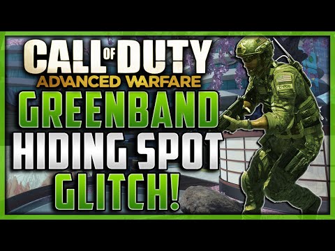 Advanced Warfare Glitches - Infected & Multiplayer Hiding Spot on Greenband!