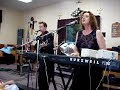 Concord Missionary Baptist Church, Mckenzie Tn. 10/21/07 The Owen Family really know how to belt out some good gospel music. Left to right, Dad, Wendell,Charlotte,Amy,Dallas (lead singer) Jessie on drums and Mother Lisa on Keyboard.