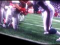 marrr gets stopped @ the 1 yard line
