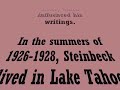 John Steinbeck movie