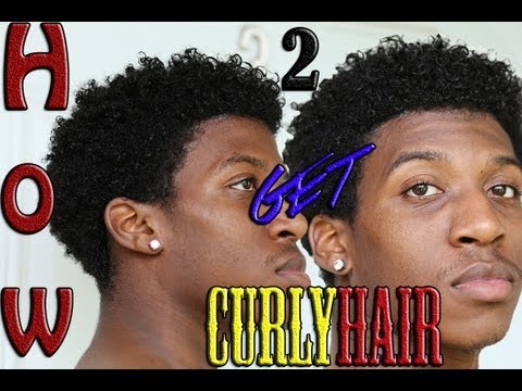 how to turn afro into curly hair