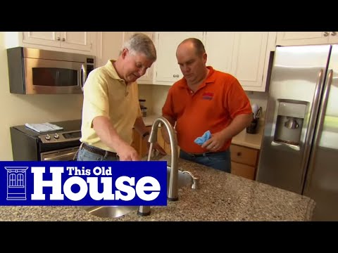 how to kitchen sink plumbing
