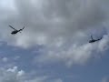 Bell UH-1D Formationsflug Bundeswehr huey