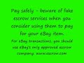 Ebay Auction Scams Ebay Auction Scams