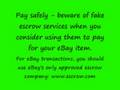 Ebay Auction Scams