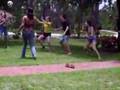 Fan Jugando al Quidditch Match