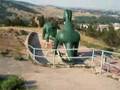 Diran at the dinasaur park in South Dakota