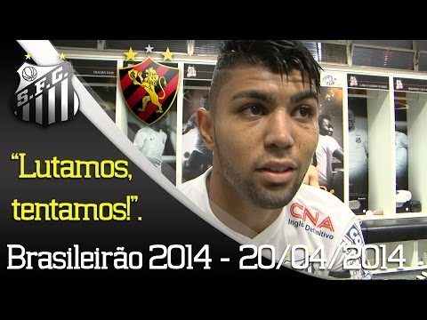 Santos 1 x 1 Sport - Bastidores - Brasileirão 2014 (20/04/14)