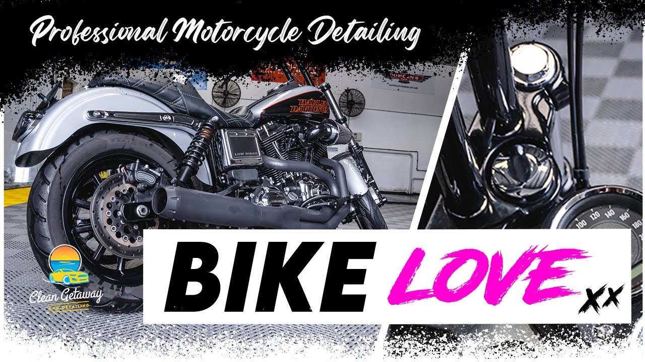 THIS IS BIKE LOVE  🖤// Clean Getaway Car Detailing