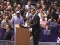 One Stop Early Voting Rally - Chapel Hill, NC - pt 1