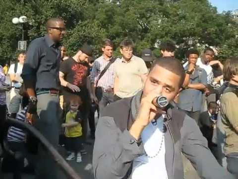 J.cole in Union Square NYC
