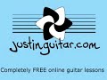 bl 014 • blues lead guitar #4 bending  justinguitar com 
