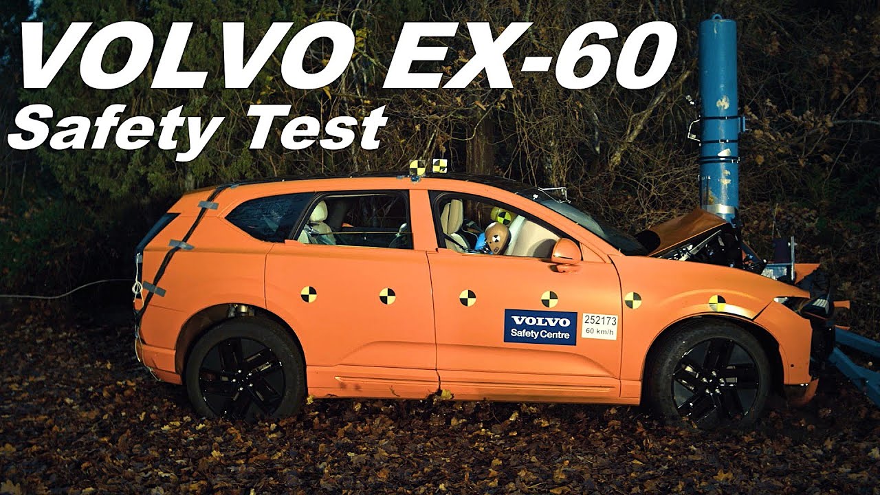 New Volvo EX60 High Level Safety Test 2026
