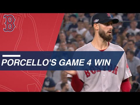 Video: Porcello shuts down Yankees in ALDS clinching victory