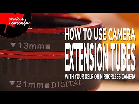 How To Use Camera Extension Tubes - Using Manual and Auto Extension Tubes for Macro Work