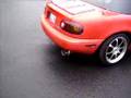 CorkSport Miata 'Drift' Exhaust at idle.